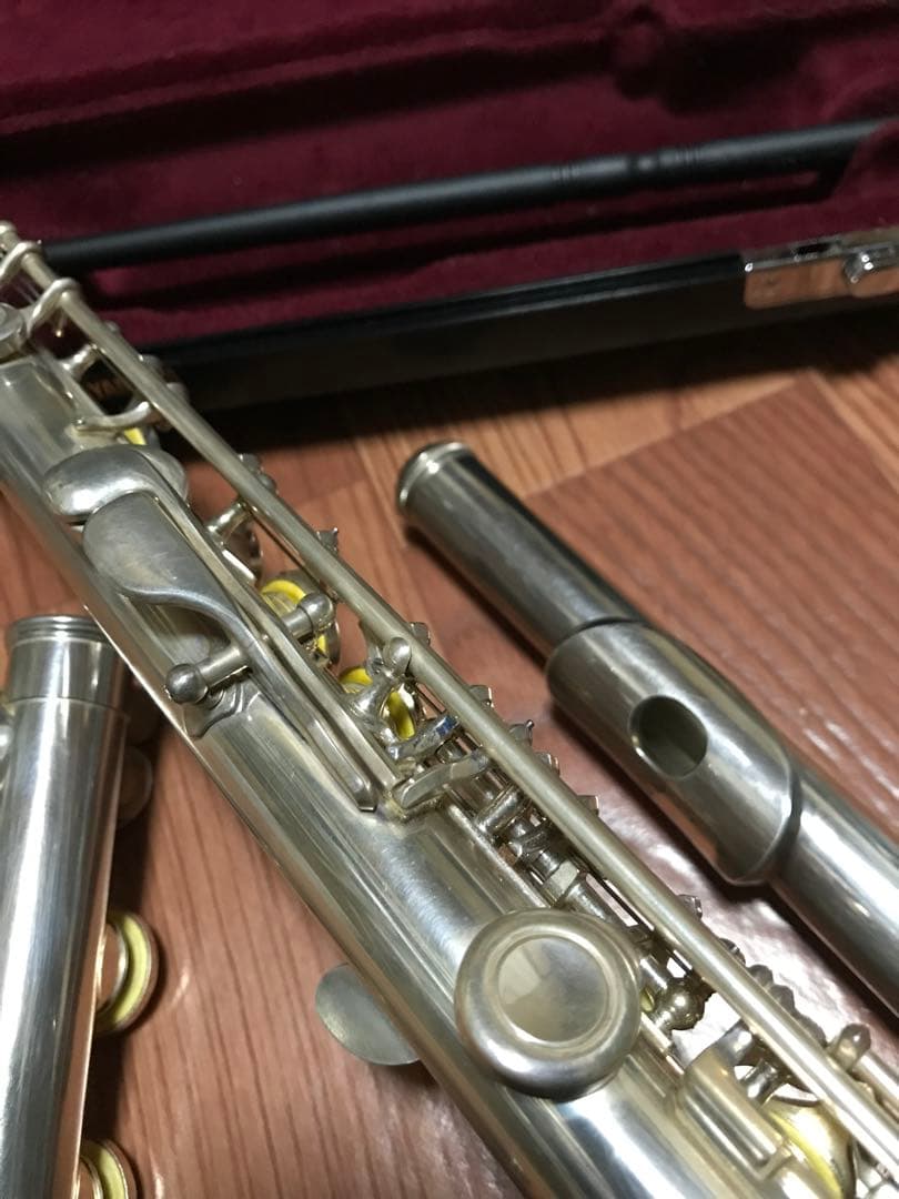 YAMAHA ヤマハ 211SII フルート シルバー ケース バッグ付き