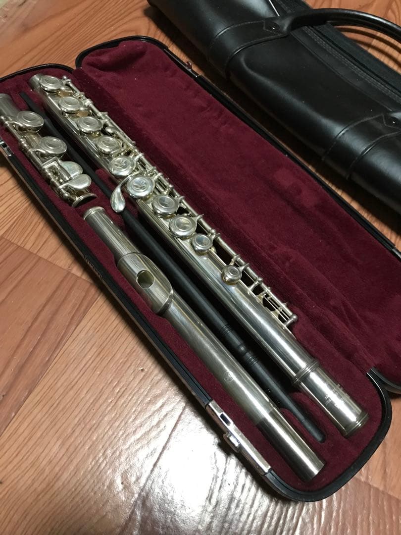 YAMAHA ヤマハ 211SII フルート シルバー ケース バッグ付き