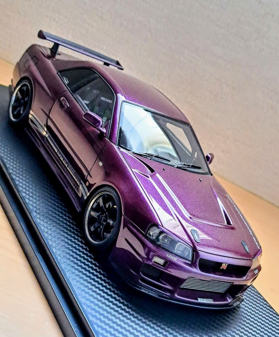 イグニッションモデル 1/18 TOP SECRET GT-R (BNR34)