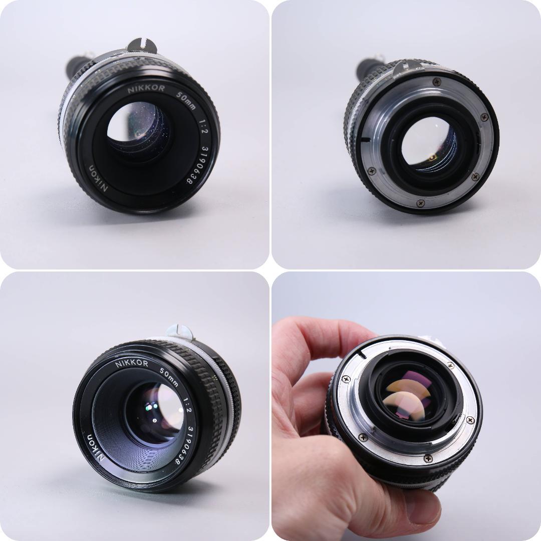 ☆良品☆Nikon F2 50mm F2　フォトミック　ブラック　＃287