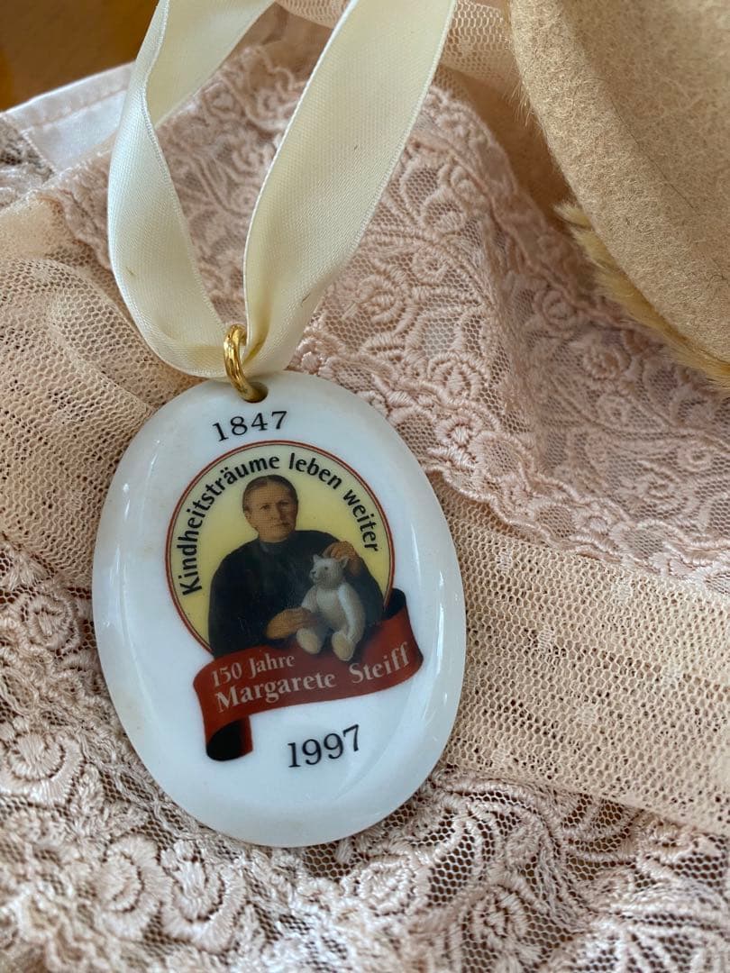 シュタイフテディベア　限定品　美品 ドイツ　【テディベアの王道】