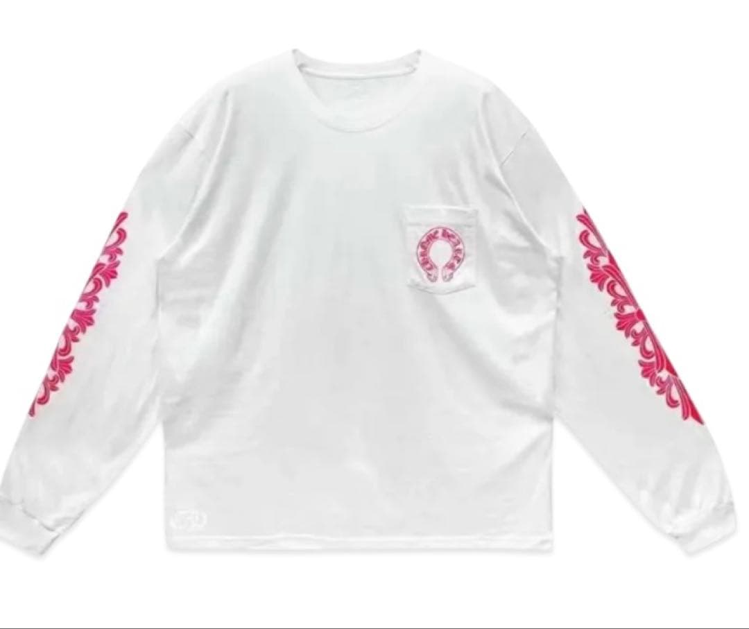 CHROME HEARTS ロングスリーブTシャツ ホワイト