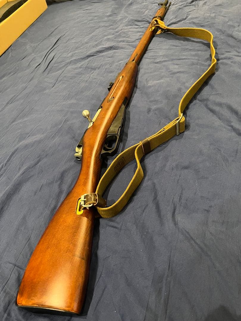 モシンナガンM1891/30 エアコッキング　木製ストック　実物スリング付き