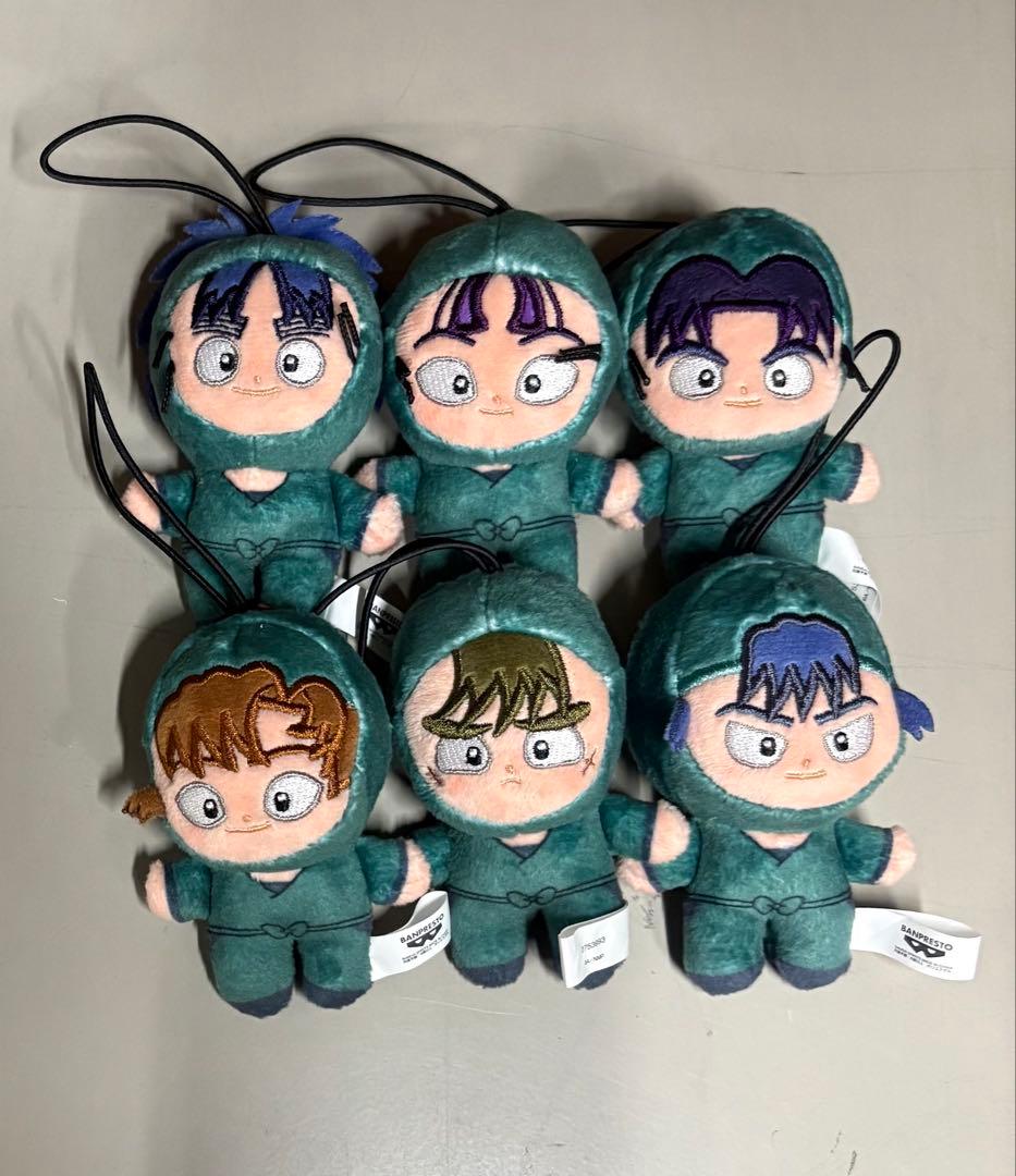 潮江文次郎 立花仙蔵 中在家長次 七松小平太 善法寺伊作 食満留三郎 6点セット