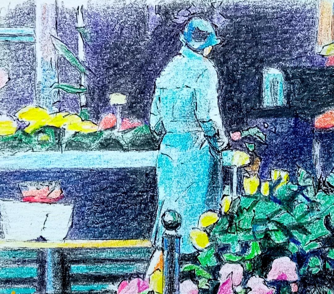 GP115★原画を飾る！！★師：平山郁夫★東京芸大卒★有名百貨店人気作家