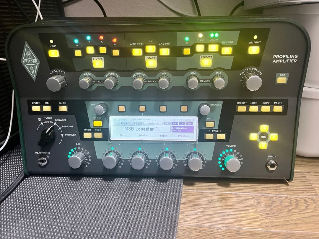 Kemper Profiler Head Blackアンプ非搭載モデル