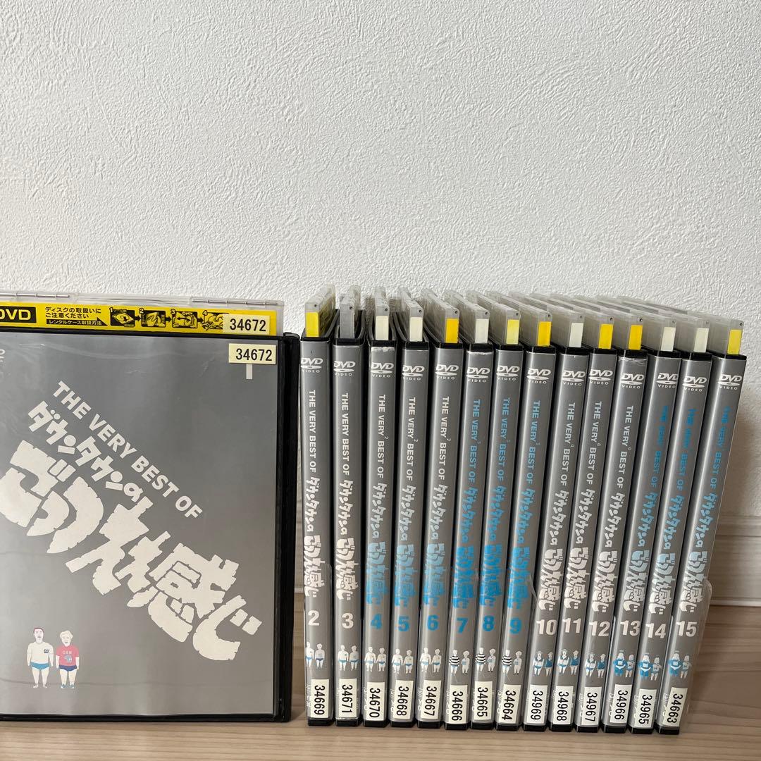 ダウンタウンのごっつええ感じ　DVD 全15巻セット　レンタル落ち