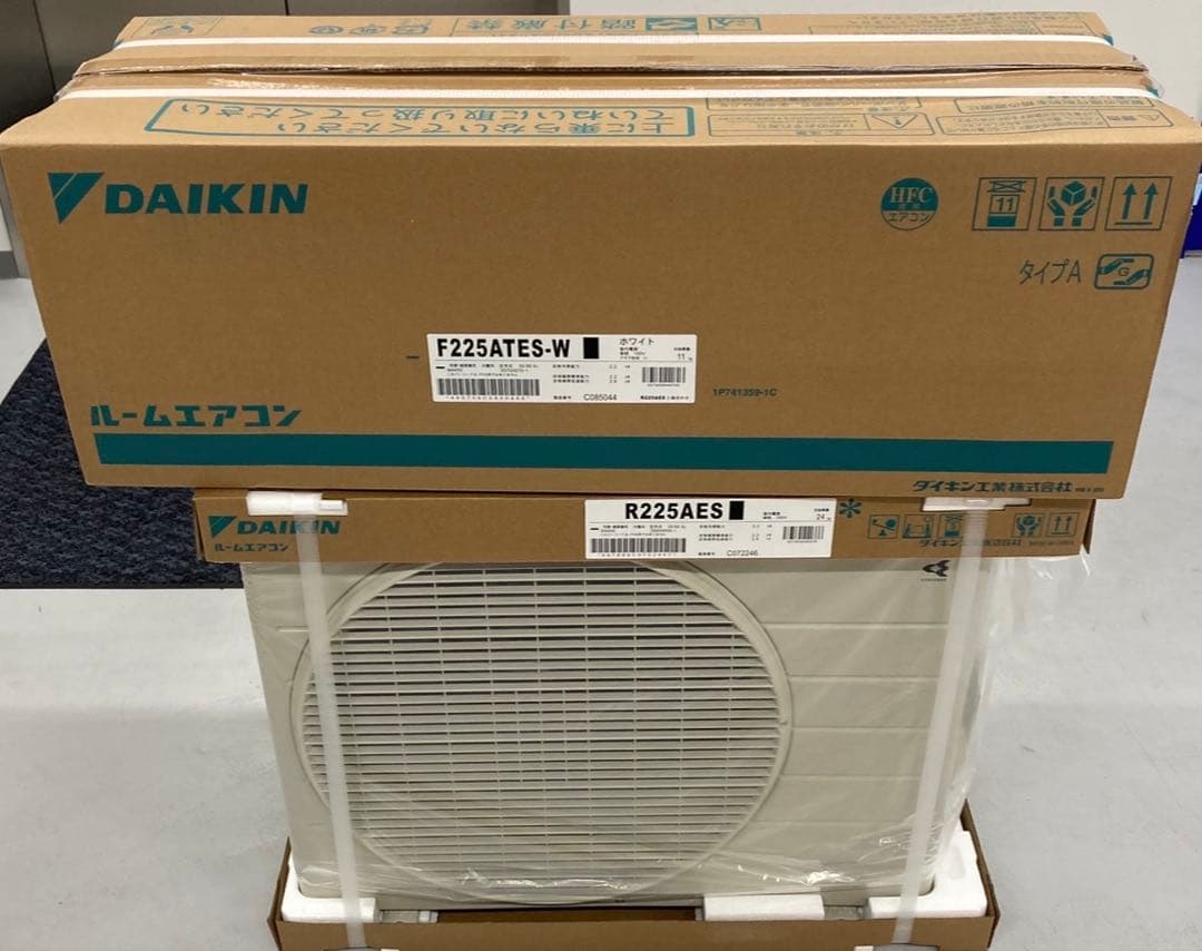 DAIKIN F225ATES-W ホワイト エアコン本体