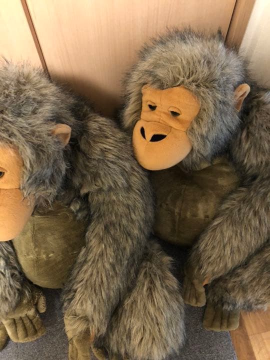 ジャンボ オラウータぬいぐるみ 2匹セット