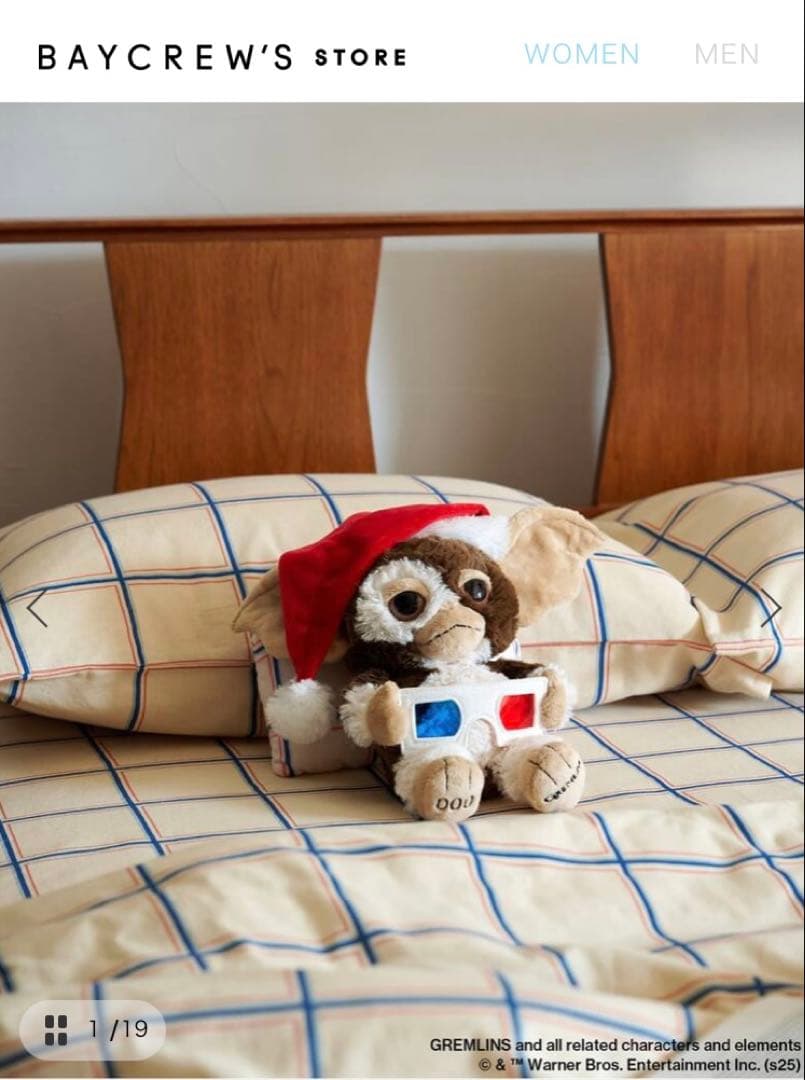 GREMLINS ×NICI×JSF サンタギズモ　グレムリン