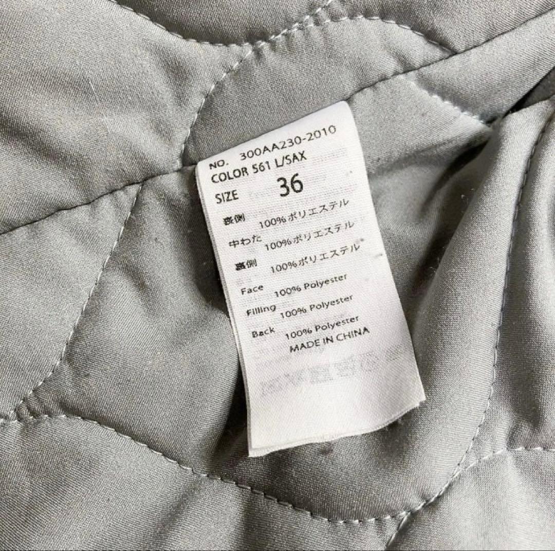 ENFOLD エンフォルド　リバーチェスター　コート　ライナー付　水色