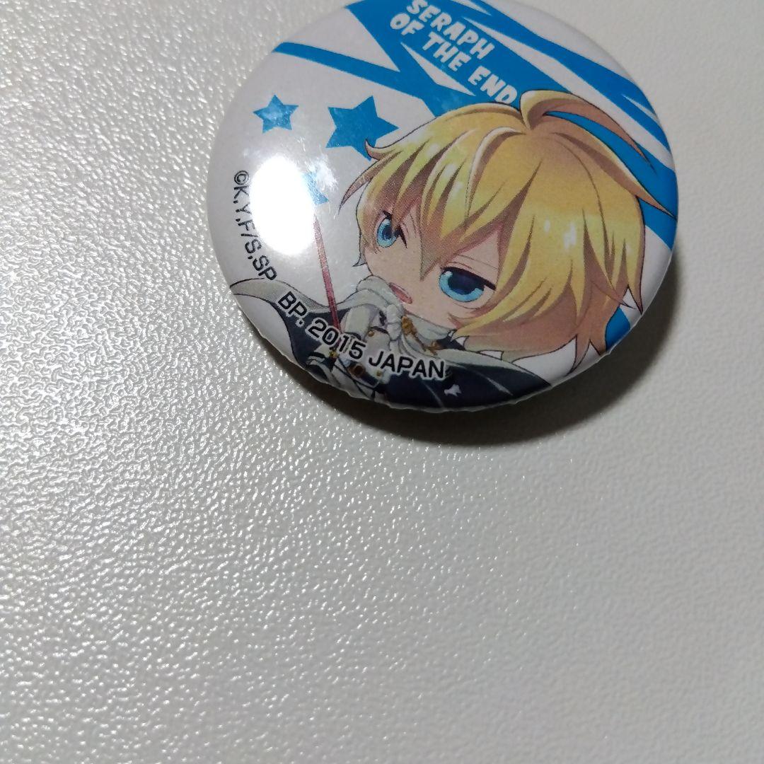 【終わりのセラフ】百夜ミカエラ 一番くじ MINI おみくじ 缶バッジ ②