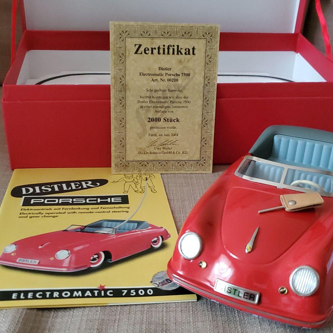ミニカー Schuco DISTLER PORSCHE ELECTROMATIC 7500