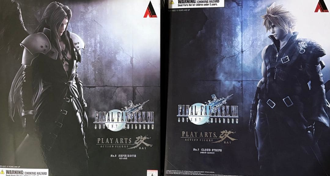 国内正規品 初版 プレイアーツ改 セフィロス クラウド