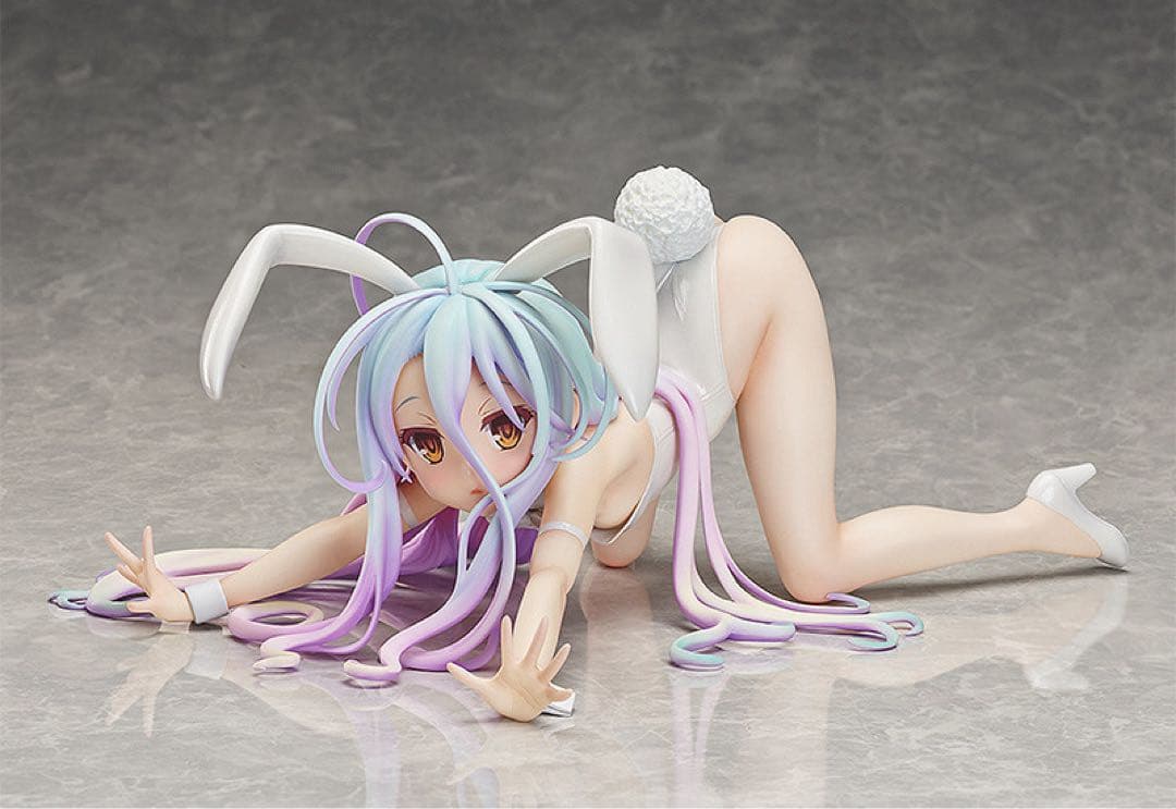 国内正規品　ノーゲーム・ノーライフ 白 生足バニーVer. ノゲノラ