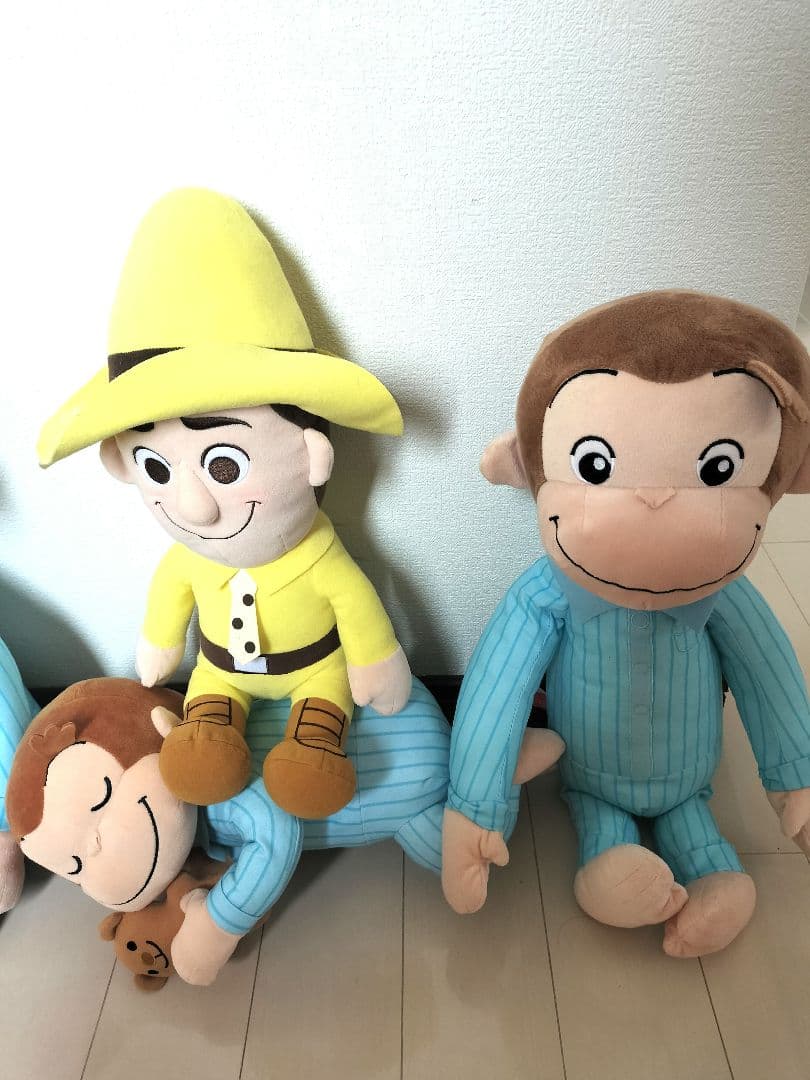 おさるのジョージ ぬいぐるみ 6体セット