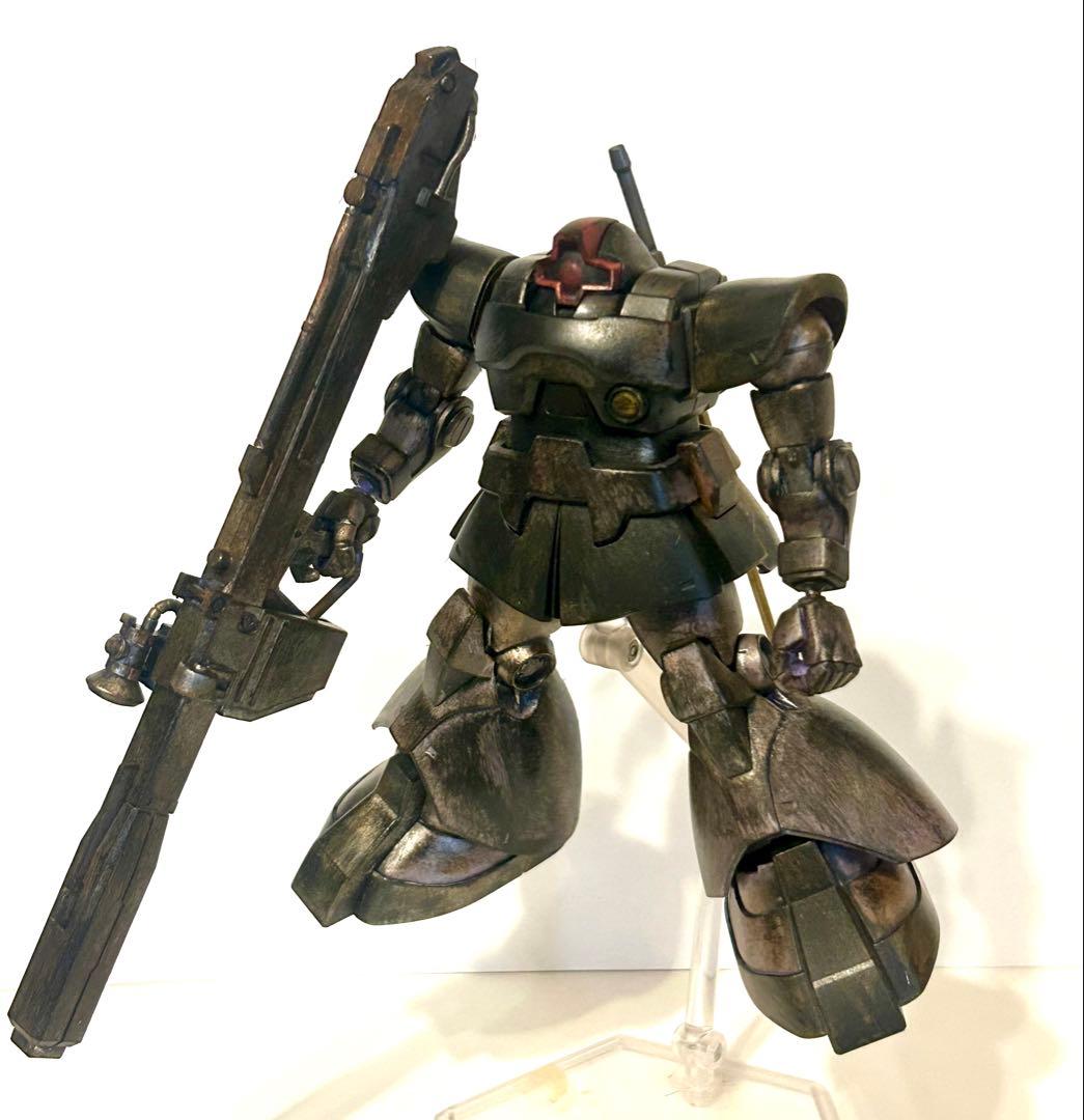 HGUCリック・ドム　完成品　汚し塗装