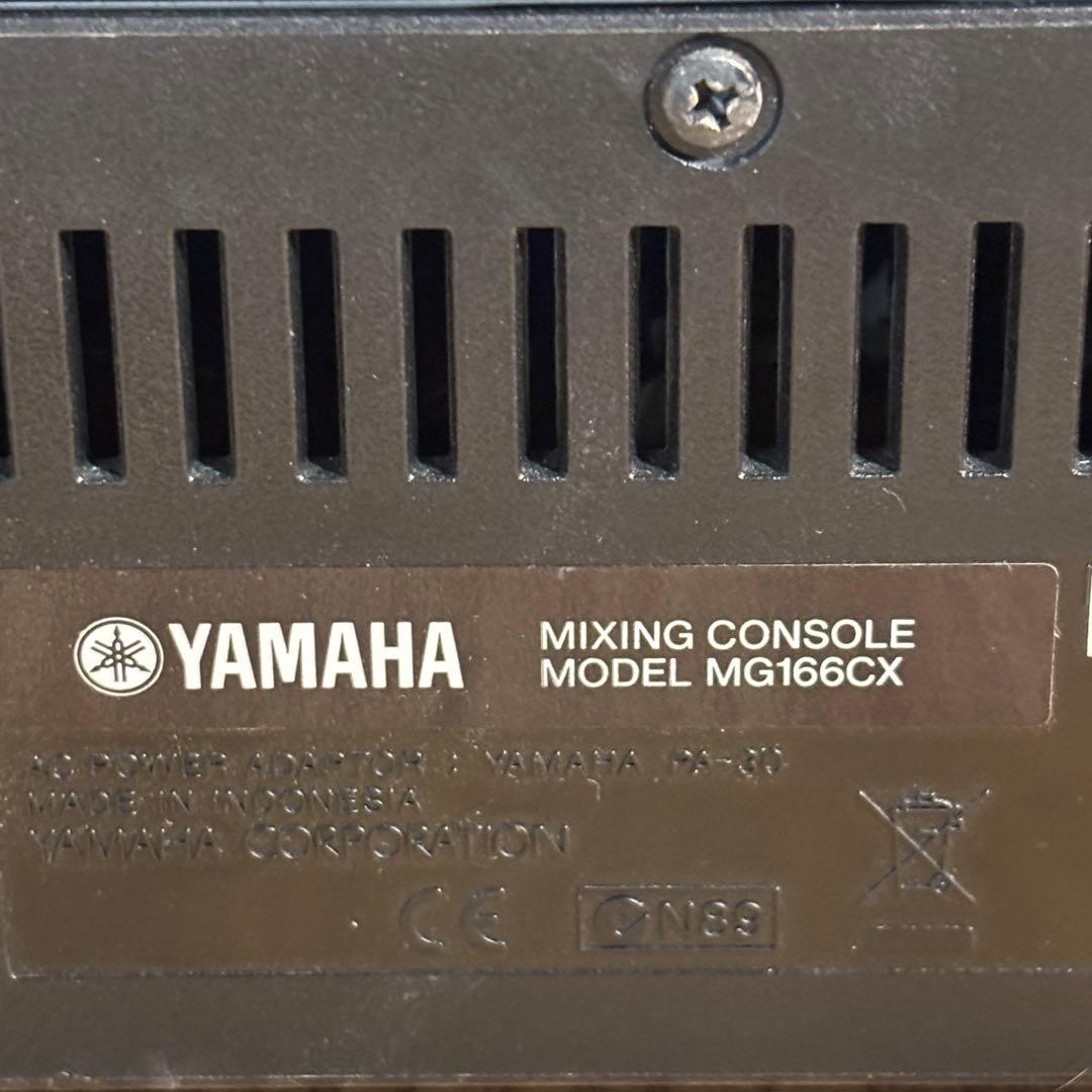 ヤマハYAMAHA MG166CX ミキサー ミキシングコンソール