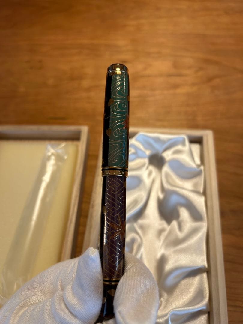 Pelikan ペリカン 万年筆 リミテッドエディション M1000 蒔絵 春秋