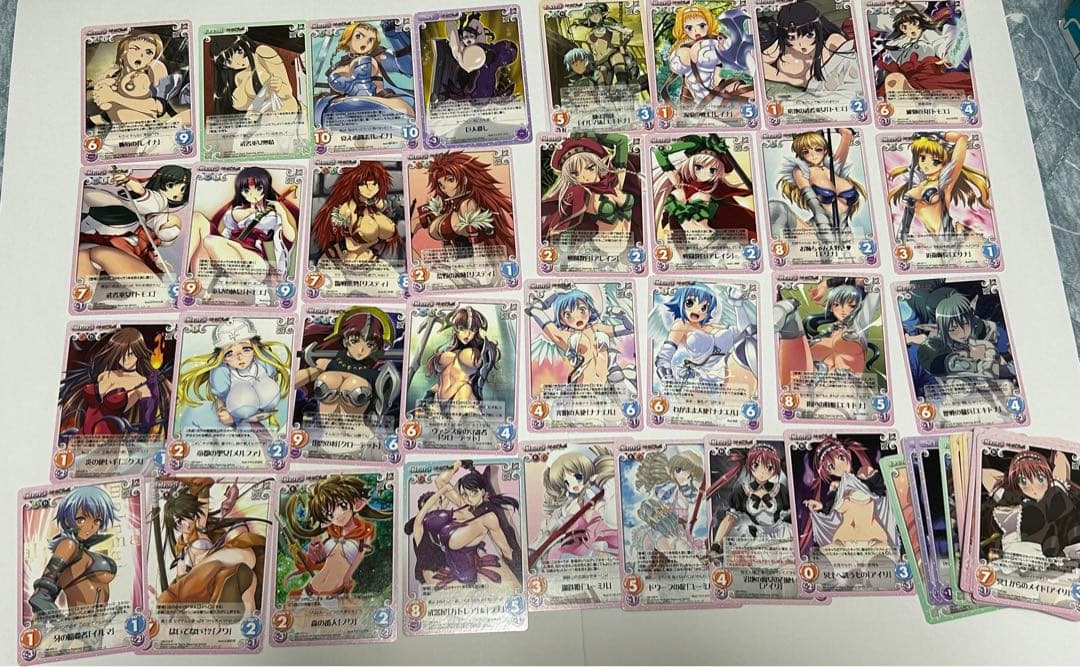 クイーンズブレイド　CHAOS カオス　まとめ売りセット　アイリ　レイナ　トモエ