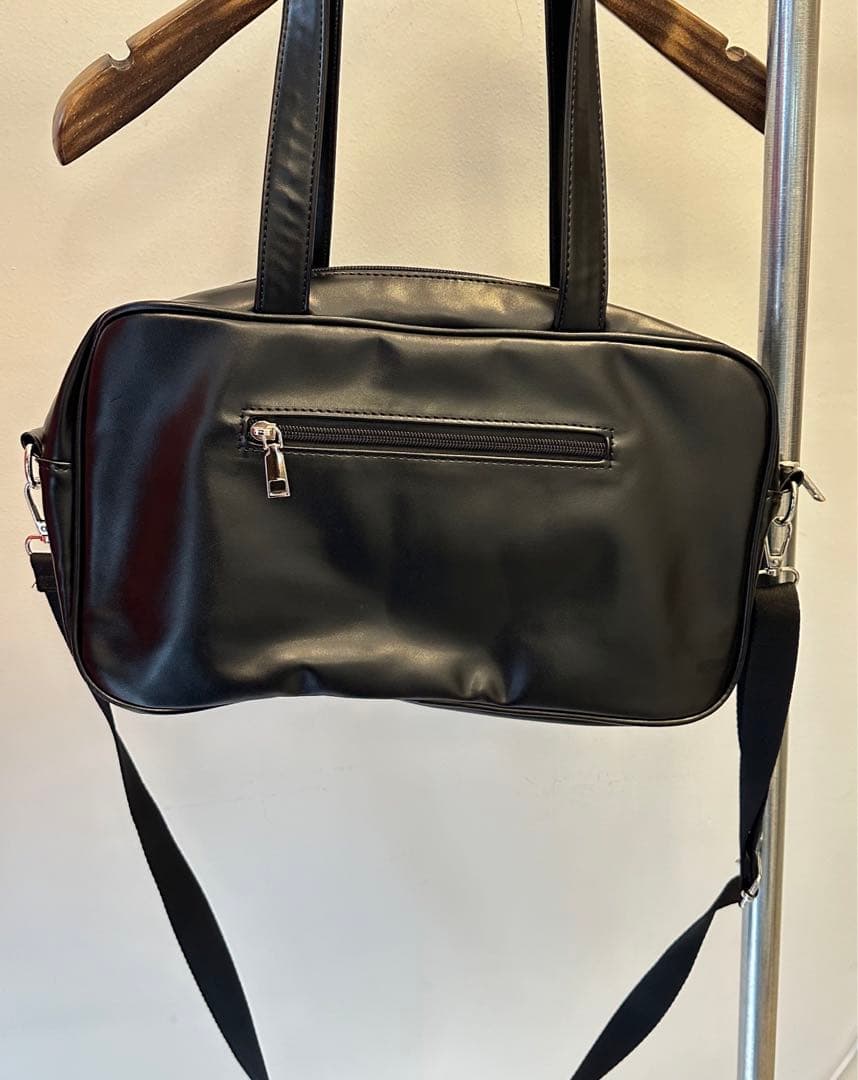 アルムア　バッグ　カバン　黒　イェソン　韓国　マウスラビット　トートバッグ