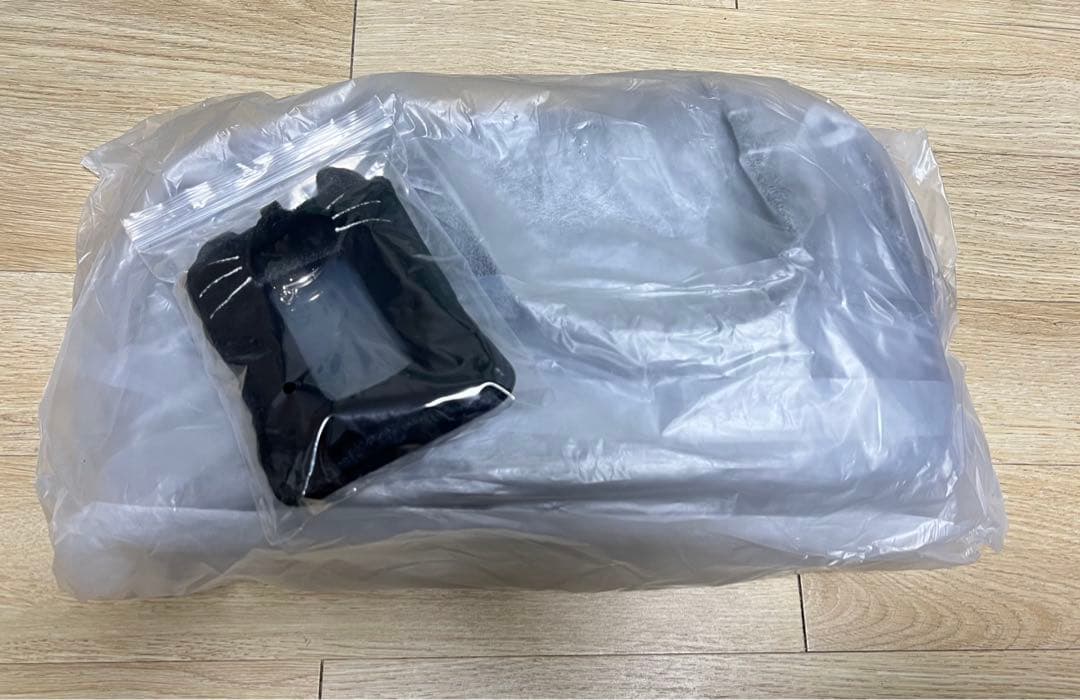 アルムア　バッグ　カバン　黒　イェソン　韓国　マウスラビット　トートバッグ