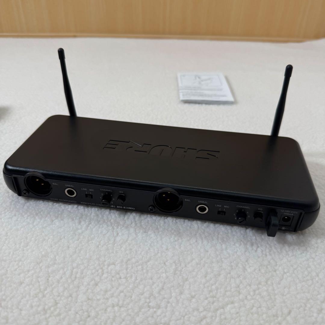 動作確認済　SHURE SVX88 SVX1 JB1 ワイヤレスシステム