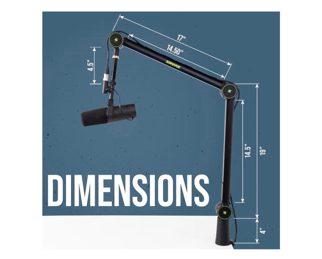 【新品同様】Shure by Gator SH-BROADCAST1