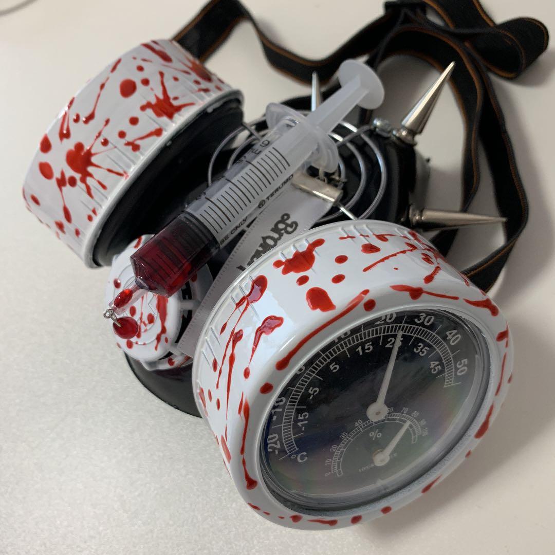 ガスマスク　コスプレ　ハロウィン　ハンドメイド