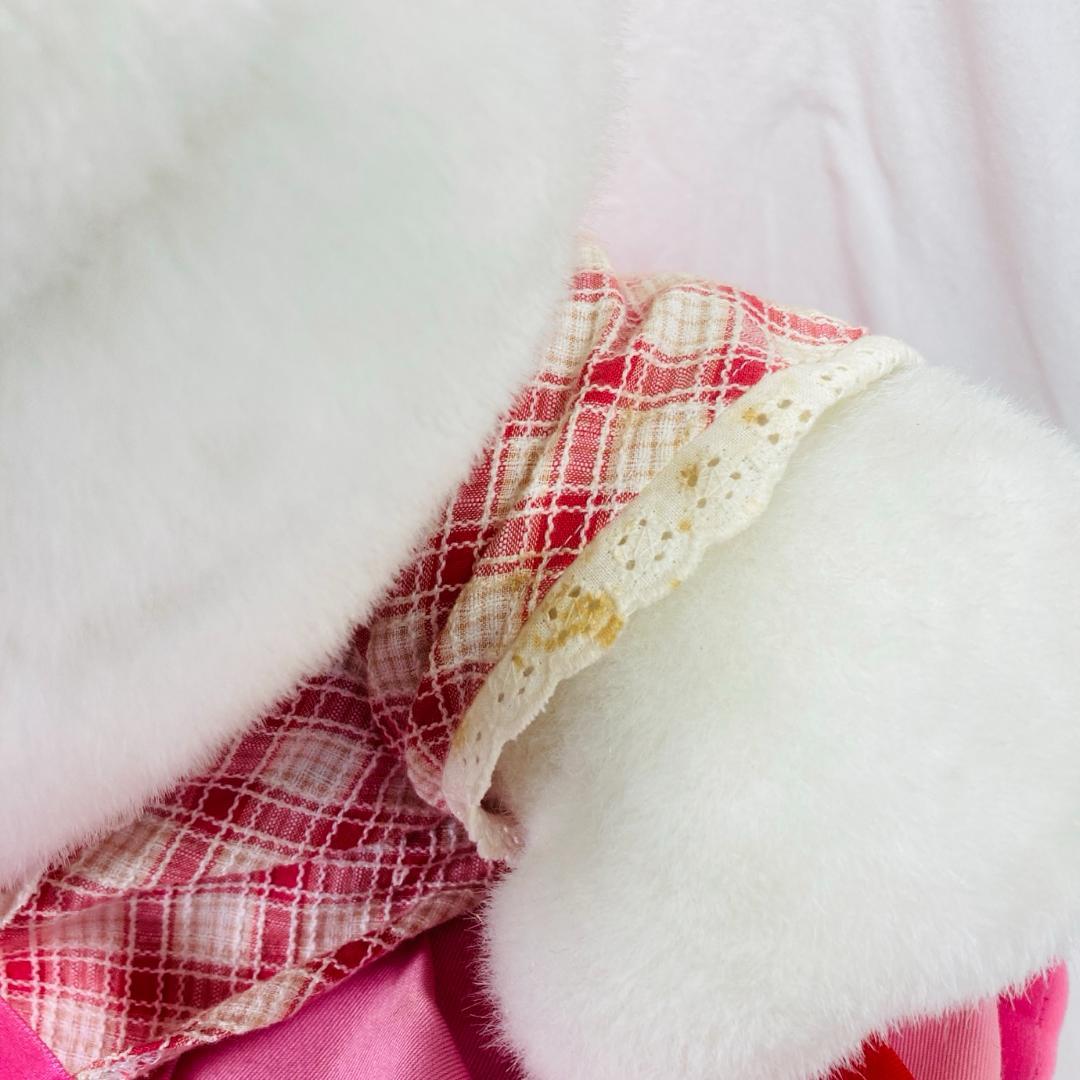 サンリオ ハローキティ 特大 BIG ぬいぐるみ ワンピース ベレー帽 LL