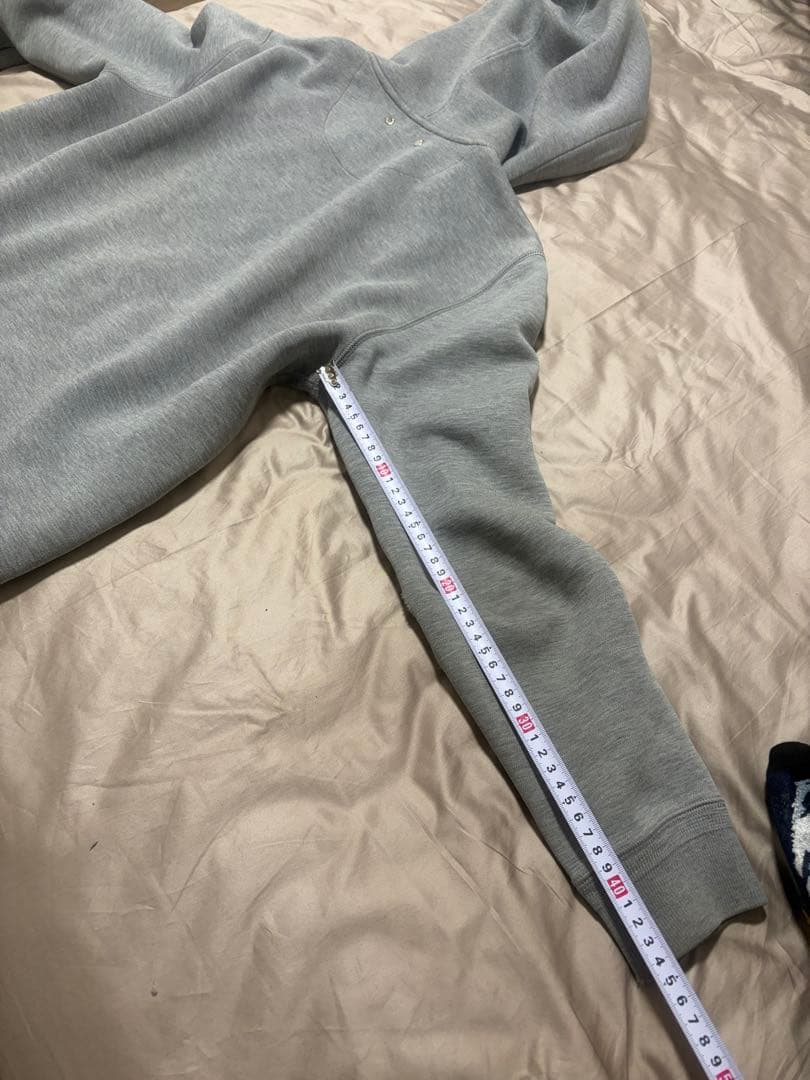 ジャンク　ヴィトン グレー ジップパーカー