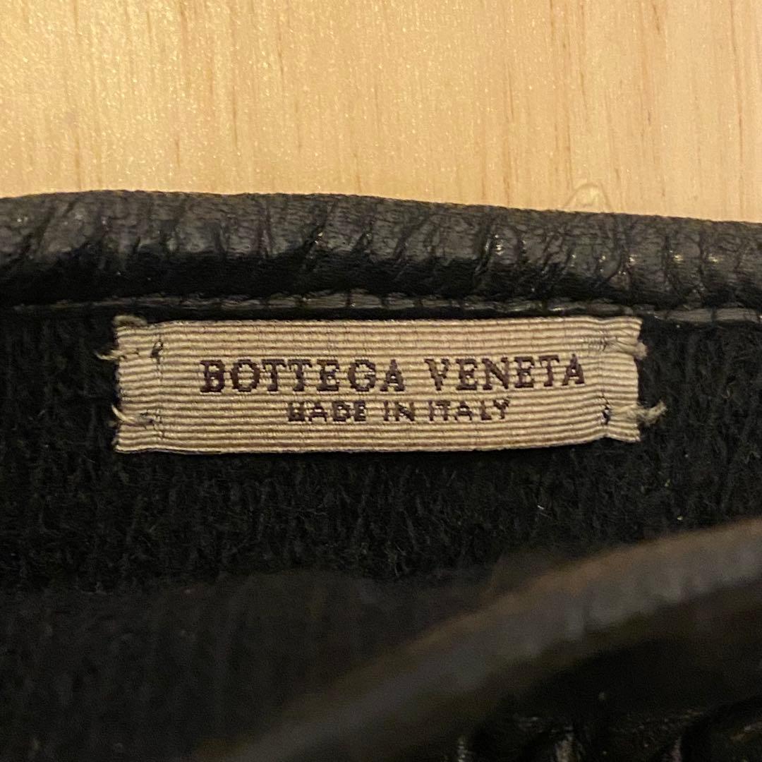 Bottega Veneta（ボッテガヴェネタ）ブラックレザー手袋