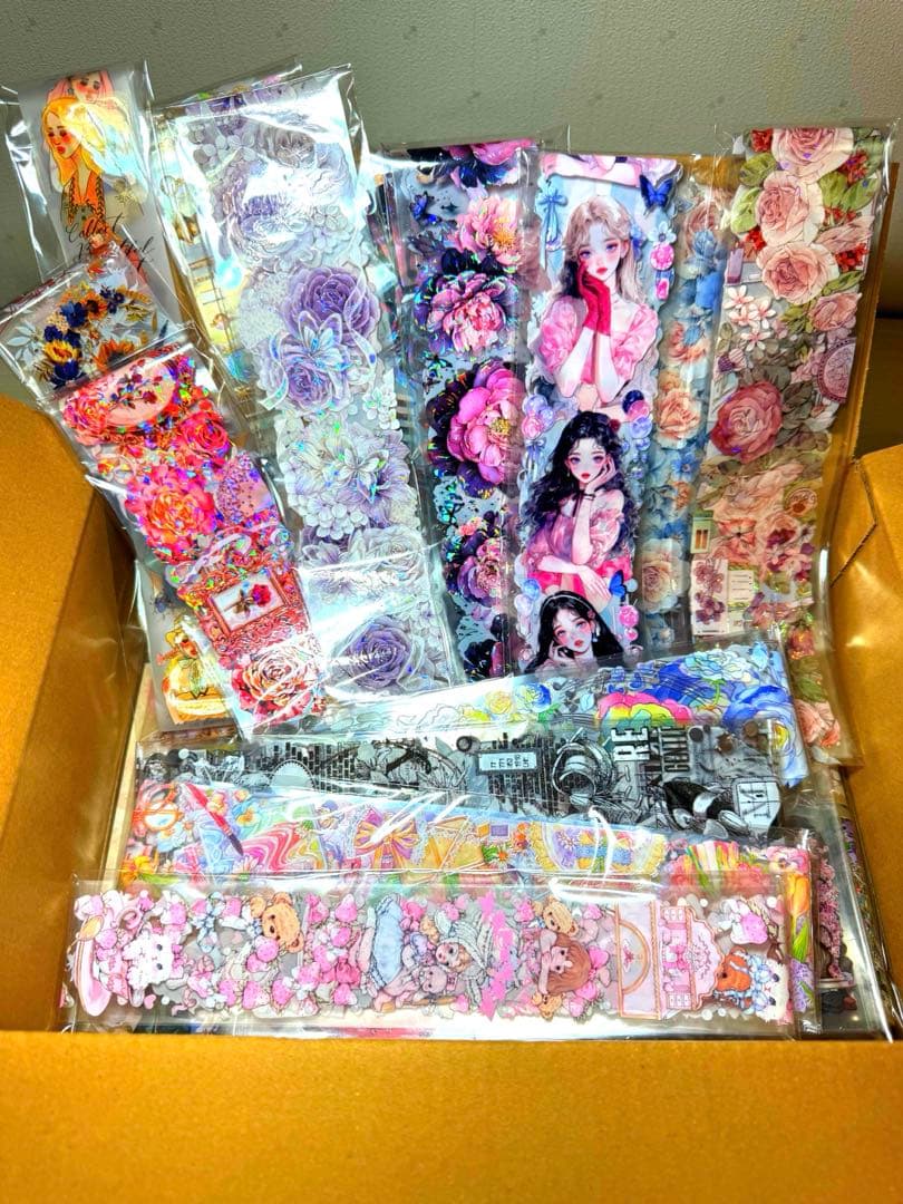 断捨離SALE♥海外マステ,コラージュ素材他 大量まとめ売り【Aセット】