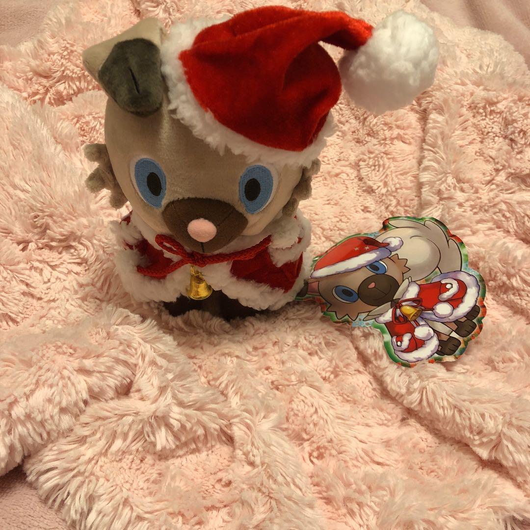 ポケモンセンター　クリスマス　イワンコ　サンタ　ぬいぐるみ