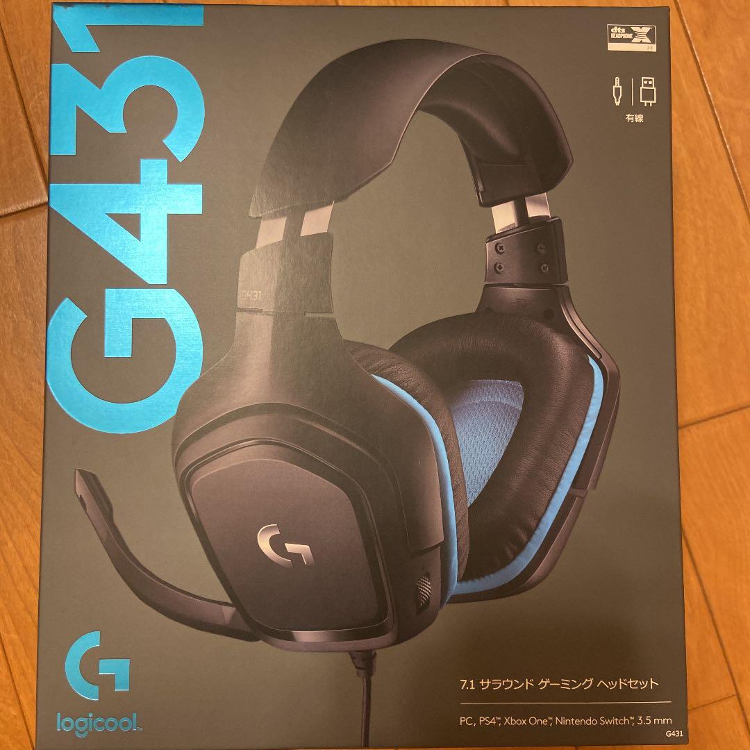 ヘッドホン Logicool G431