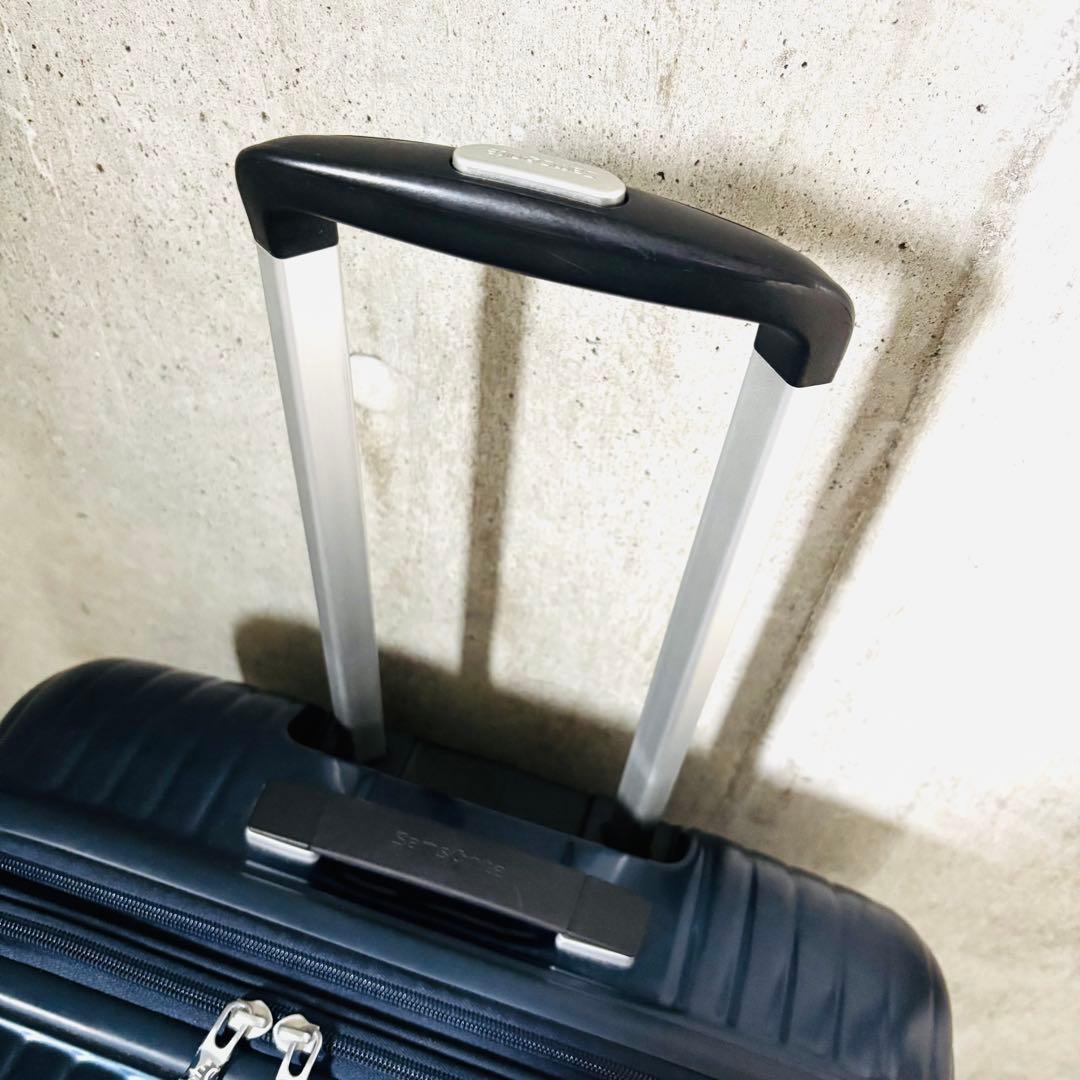 【☆希少】サムソナイト スーツケース D200 スピナー 拡張可能　ブルー