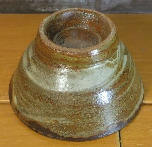 人間国宝 金城次郎 壷屋焼ぐい呑(笑魚紋ぐい呑）栞 共箱 壺屋焼 やちむん 美品