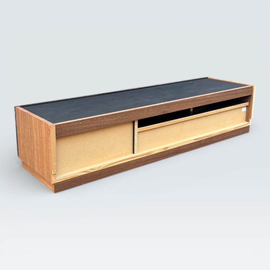 MKマエダ アコール テレビボード 150cm ウォールナット ルーバー モダン