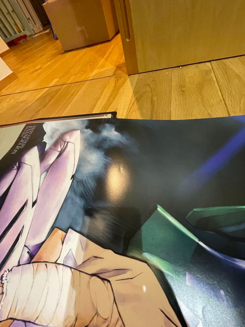 【B2ポスター】 新世紀エヴァンゲリオン　DVD BOX購入特典