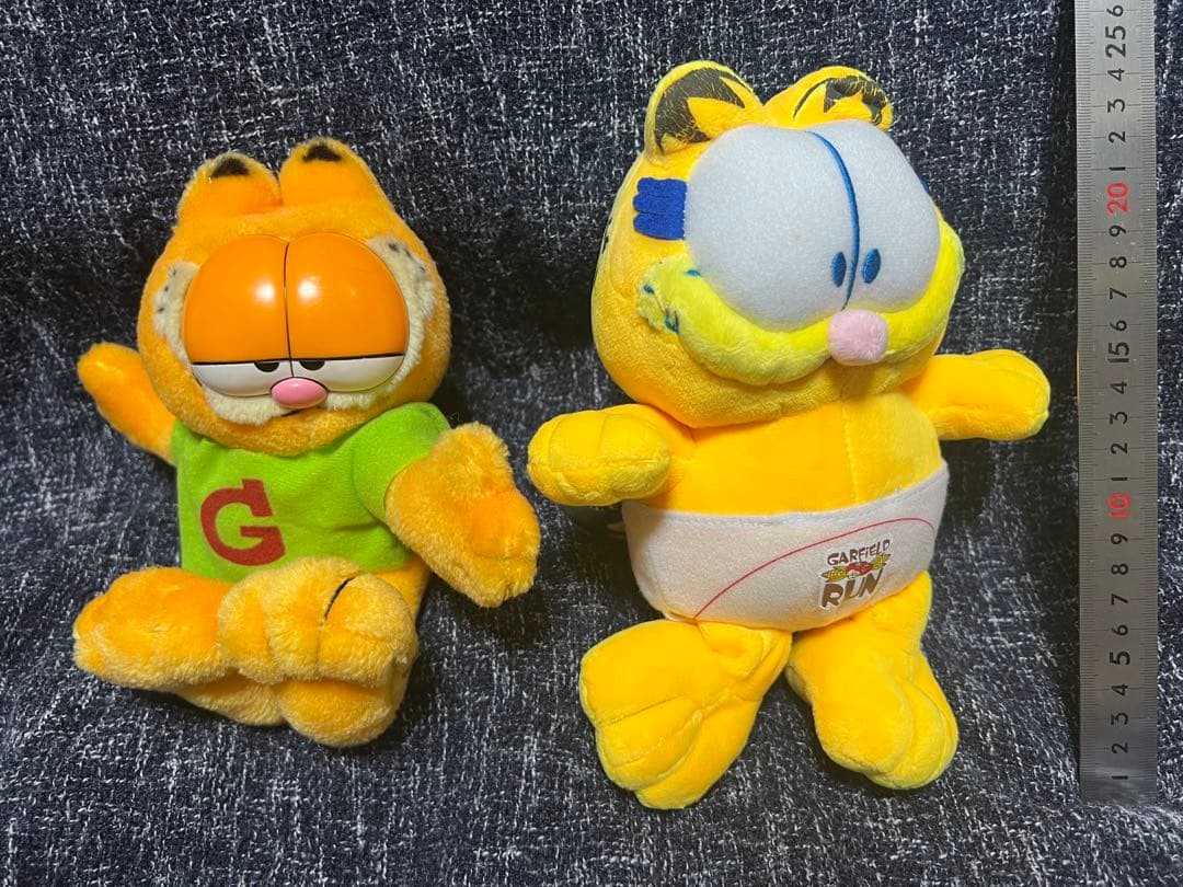 当時物　ガーフィールド ぬいぐるみ　2個セット　平成レトロ