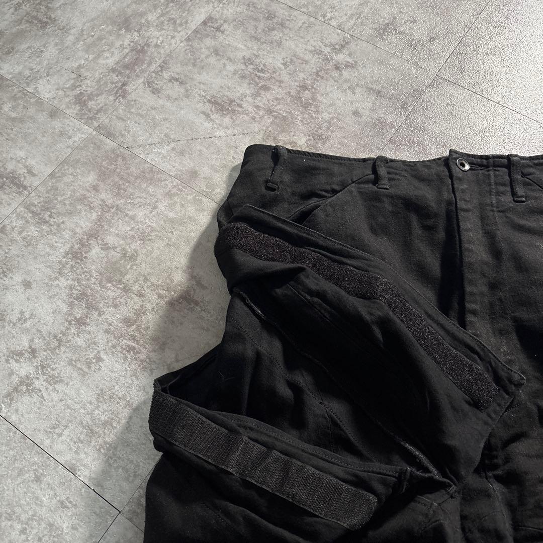 超希少juliusコーティングガスマスクカーゴパンツ　細美武士dark wear