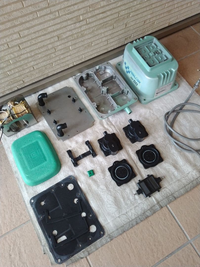 【テクノ高槻（HP-60HT）60L】387　エアポンプ　ブロワー　浄化槽