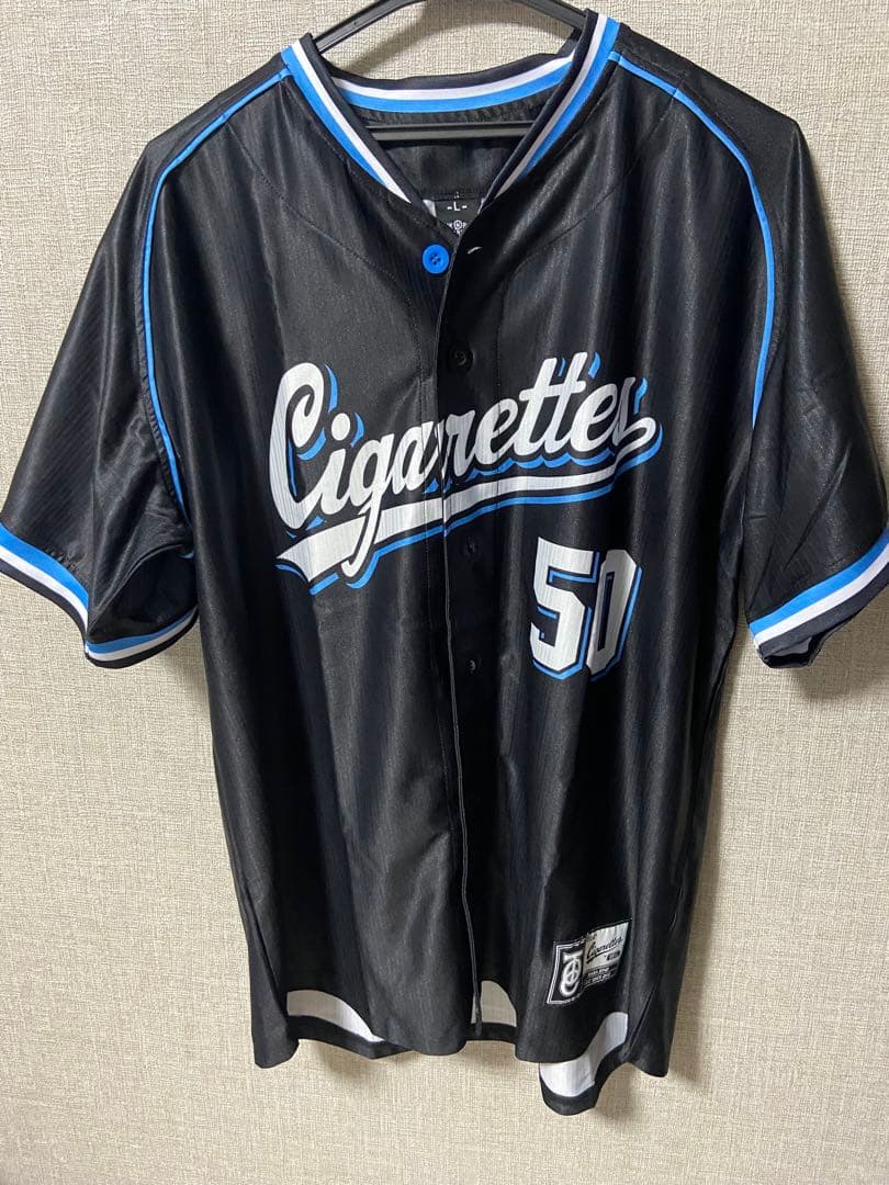 THE ORAL CIGARETTES BKW ベースボールシャツLサイズ