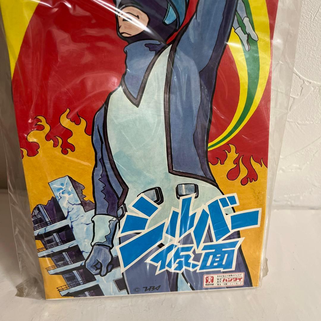 ⚠️激レア・入手困難　シルバー仮面　スタンダードサイズ　面取れ　ソフビ　バンダイ