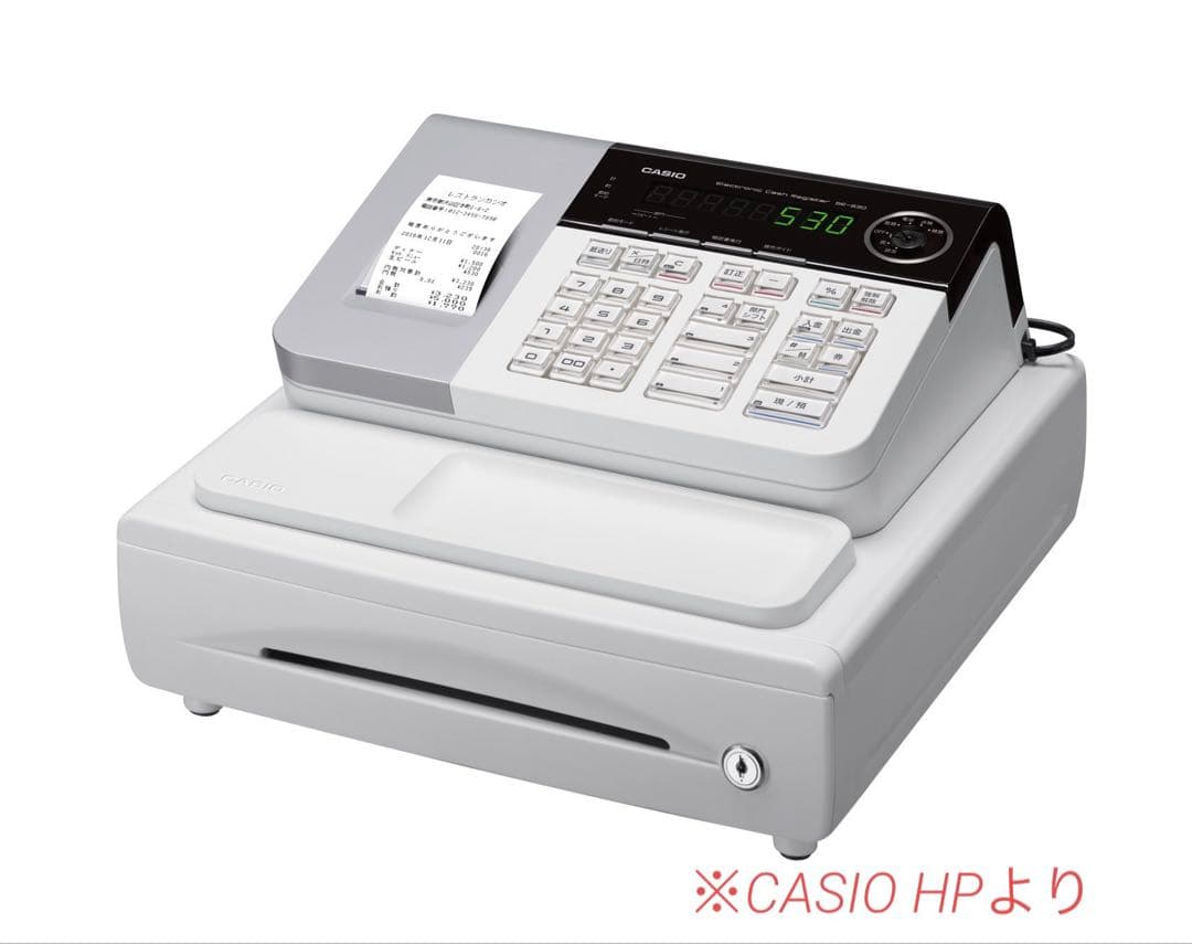 CASIO／カシオ 電子レジスター SE-S30 軽減税率対応 業務用　未使用品