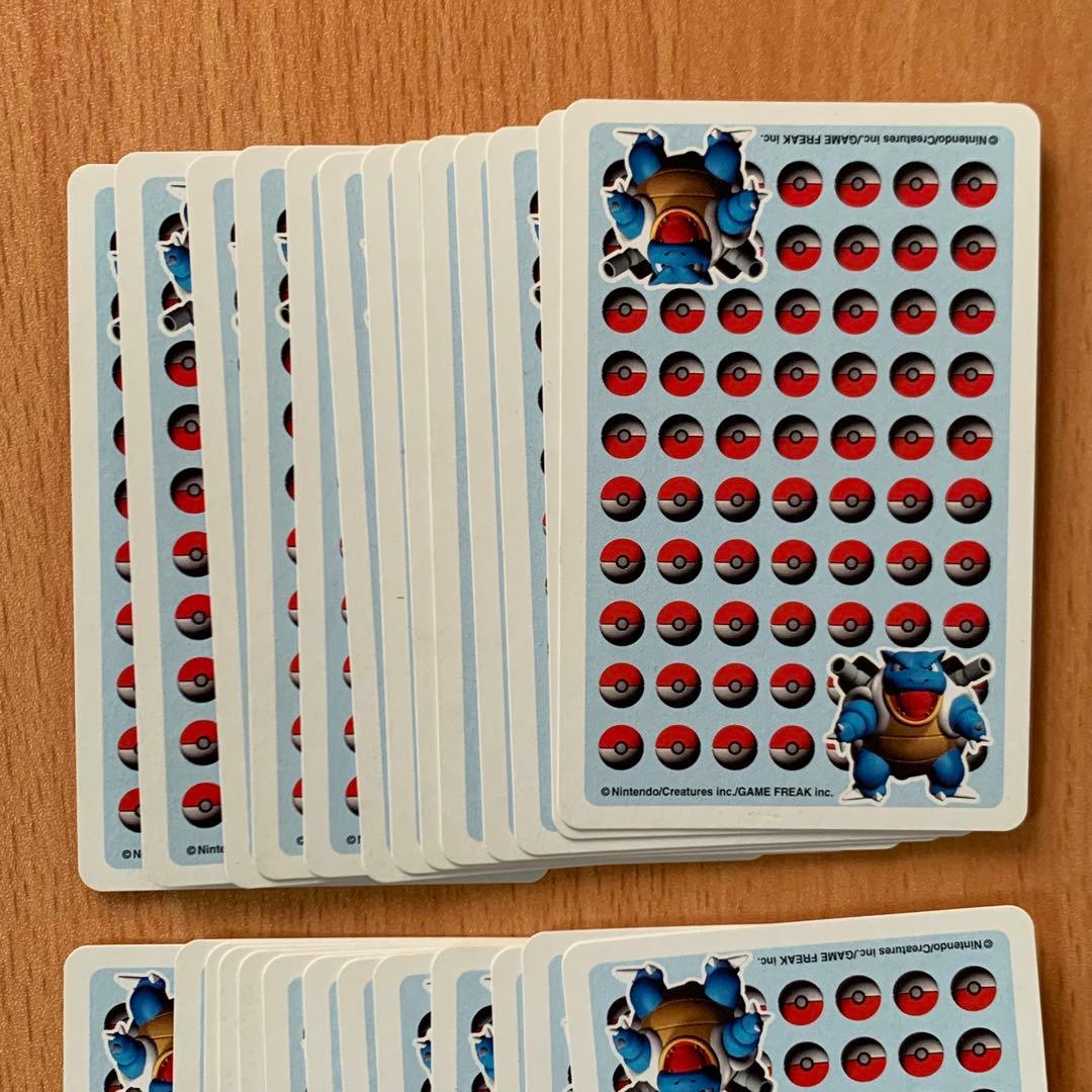 ポケモントランプ ブルー 青 カメックス 1998年 任天堂