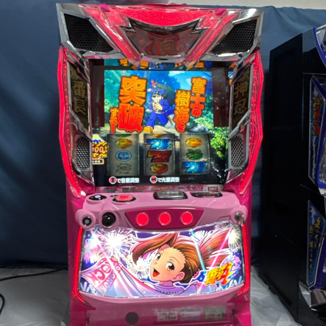 【操パネル】押忍！番長4 パチスロ実機 家庭用電源対応 動作確認済み