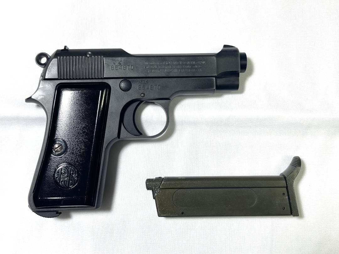 【中古】　WA　ベレッタM1934 カーボンブラックHW 黒染め