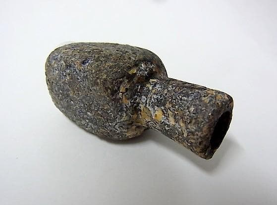 ★R3001★古代　ガラス　小瓶　化粧顔料　香料瓶　イラン出土