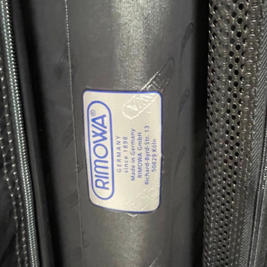 【使用回数1回】美品/大容量　RIMOWA 4輪　トパーズ　ステルス　黒　82L